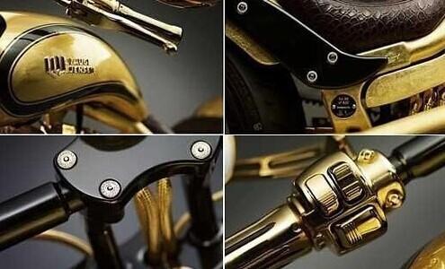 Bicicleta de oro