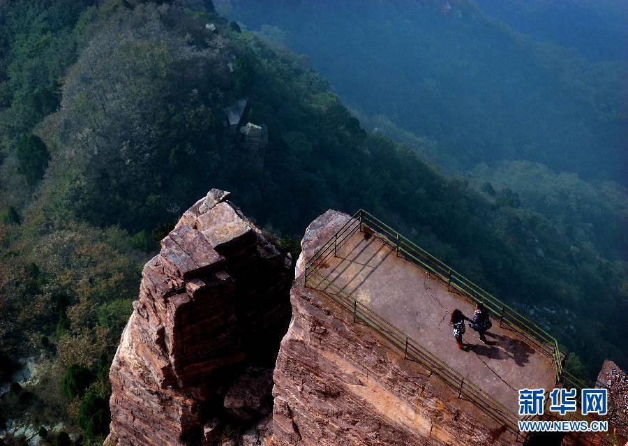 Monta?a Tianjieshan en Huixian, provincia de Henan. (Foto: Song Wang)