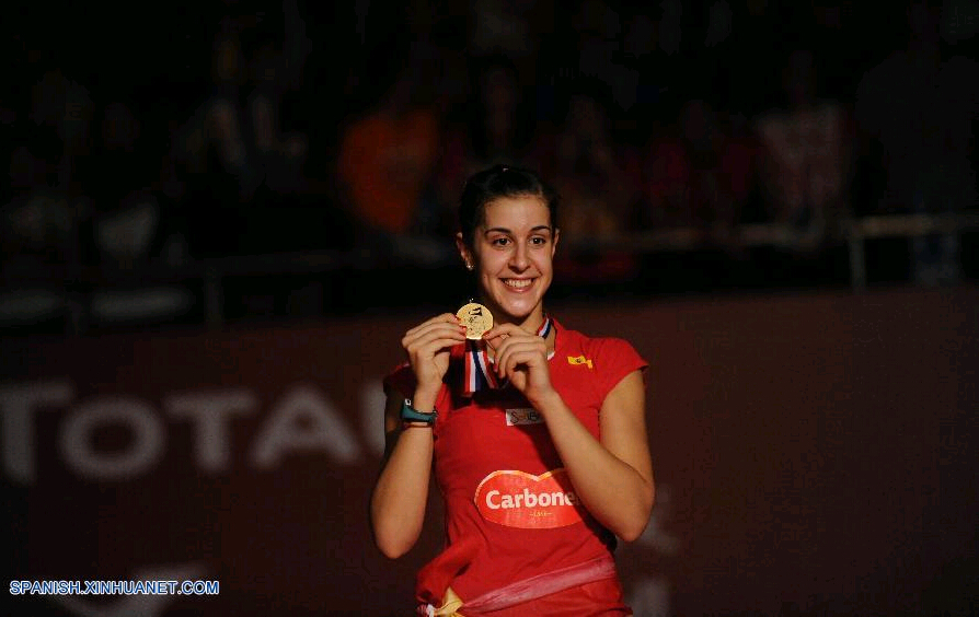 La espa?ola Carolina Marín revalida título de campeona del mundo