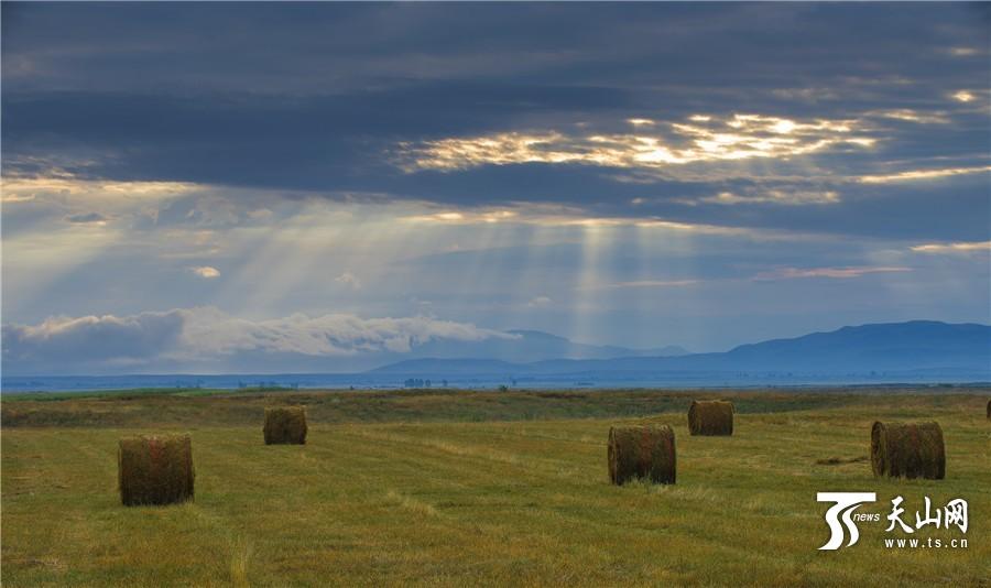 Hermoso paisaje de Xinjiang