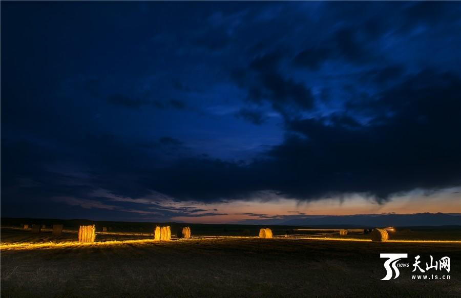 Hermoso paisaje de Xinjiang