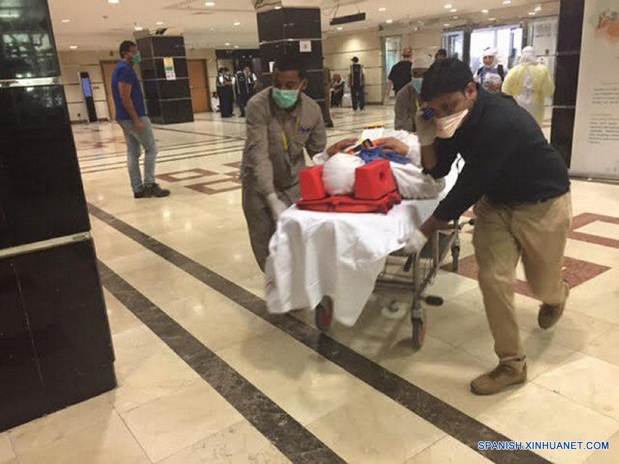 Suman 717 muertos y 805 heridos por estampida en La Meca