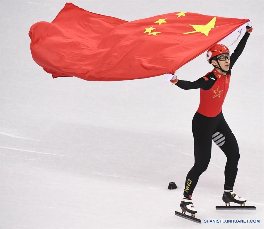 Wu Dajing gana el primer oro de China en PyeongChang 2018
