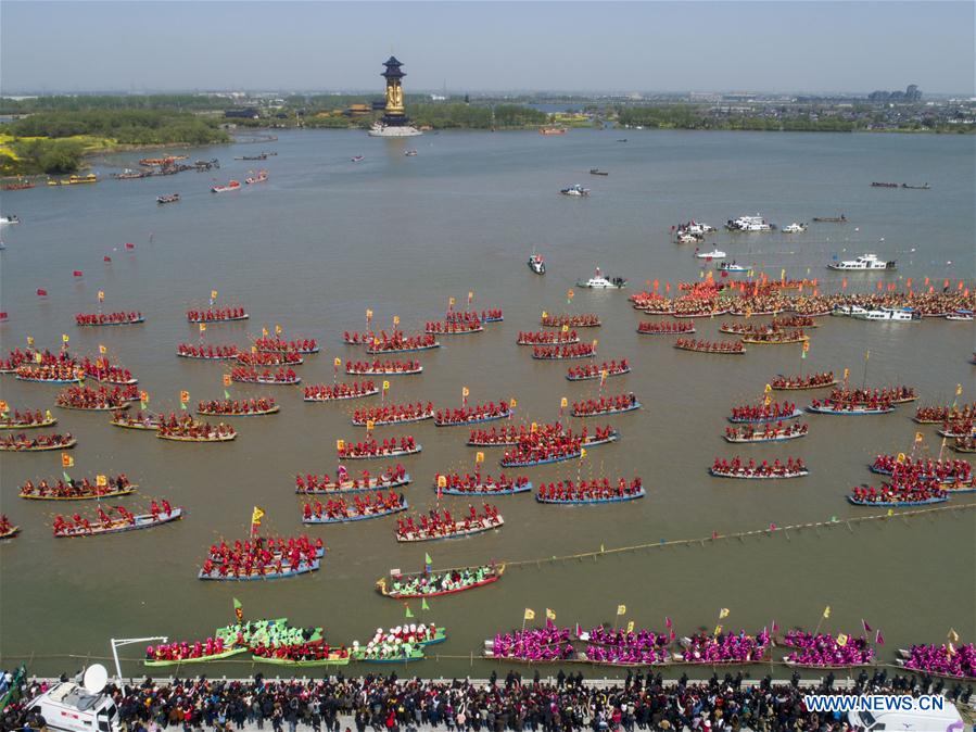 Taizhou celebra el Festival Qintong en memoria a las víctimas de la guerra