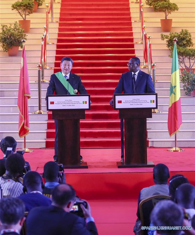 Presidentes chino y senegalés prometen crear mejor futuro para lazos bilaterales