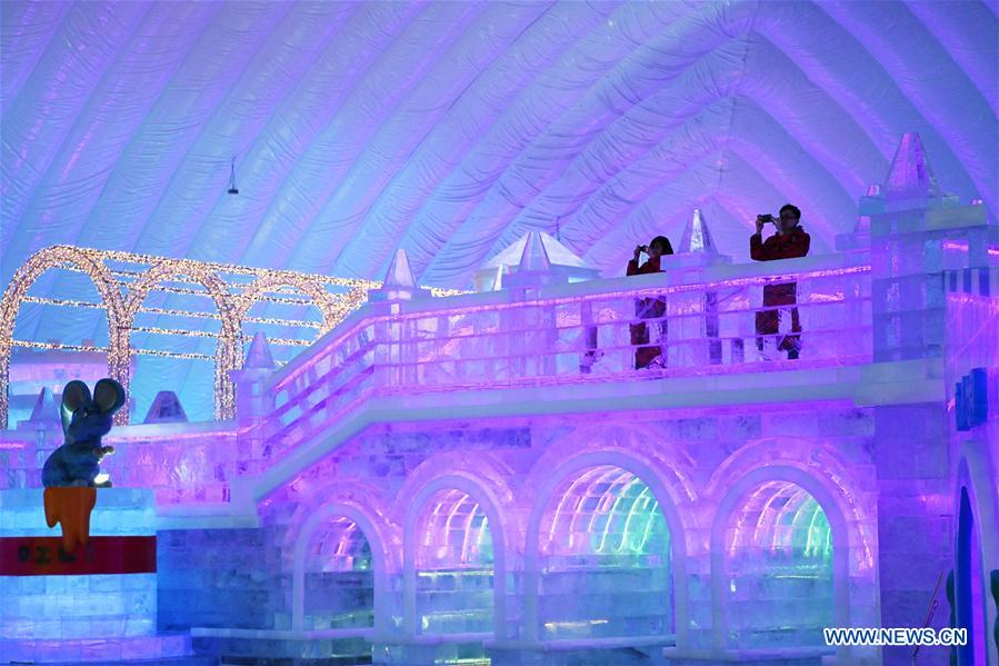 Parque Cubierto Temático de Hielo y Nieve en Harbin