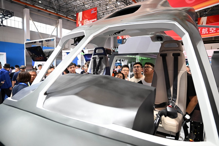 6a Exposición de Helicópteros de China, Tianjin, 14 de septiembre del 2023. [Foto: Xinhua]