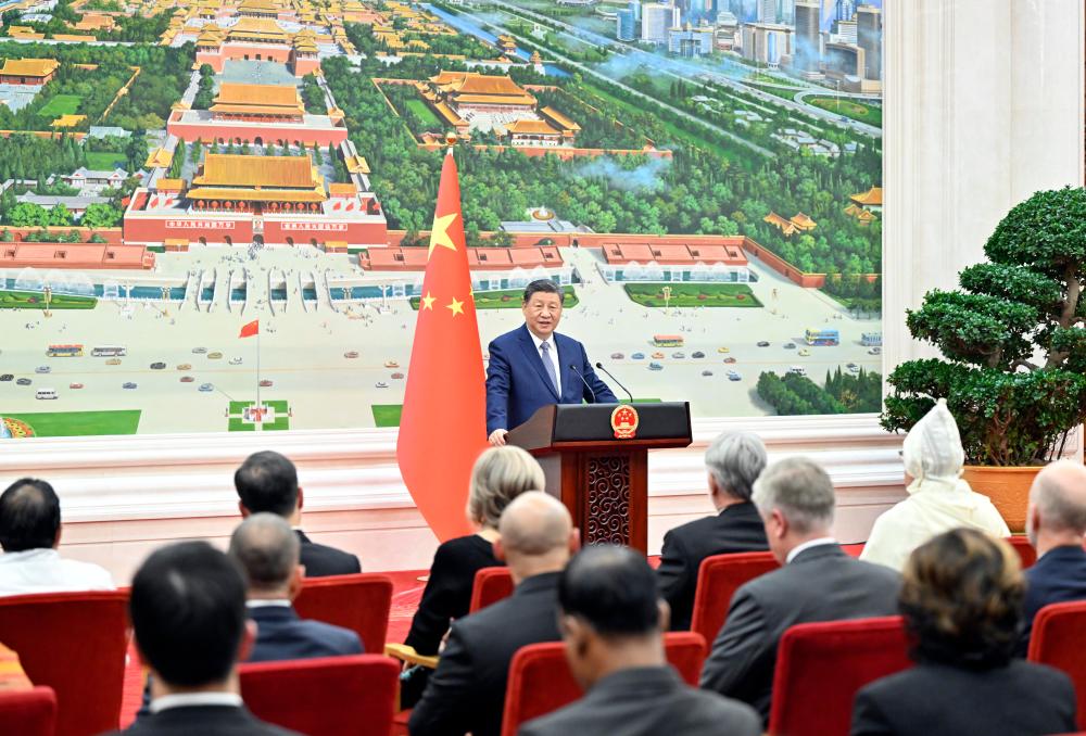 Xi recibe credenciales de nuevos embajadores en China