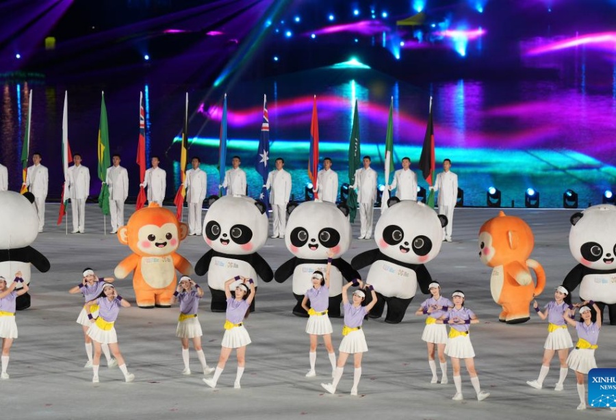 Los Juegos Mundiales 2025 son inaugurados oficialmente en Chengdu
