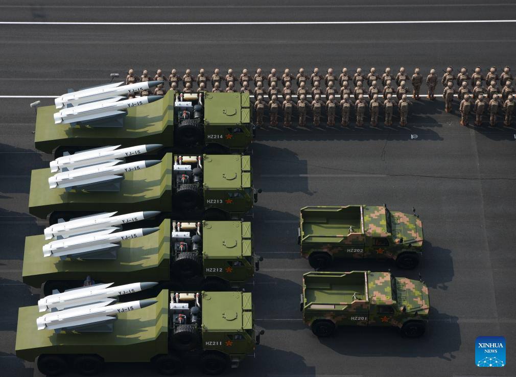 China organiza masivo desfile para conmemorar 80o aniversario de victoria en Segunda Guerra Mundial